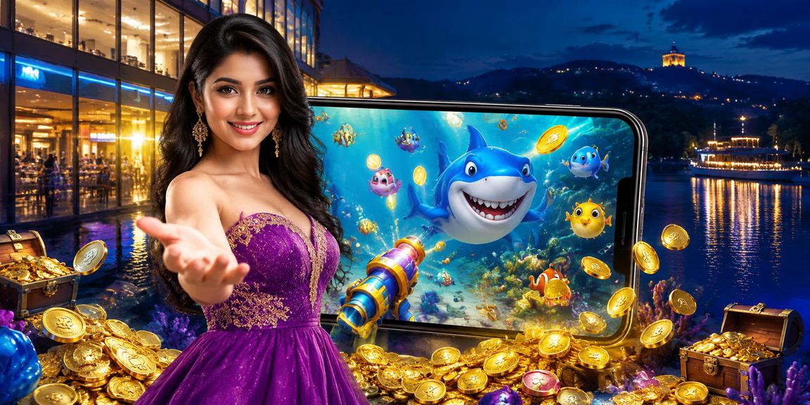 রাঙামাটিতে ফিশিং গেম খেলছেন বাংলাদেশি মডেল